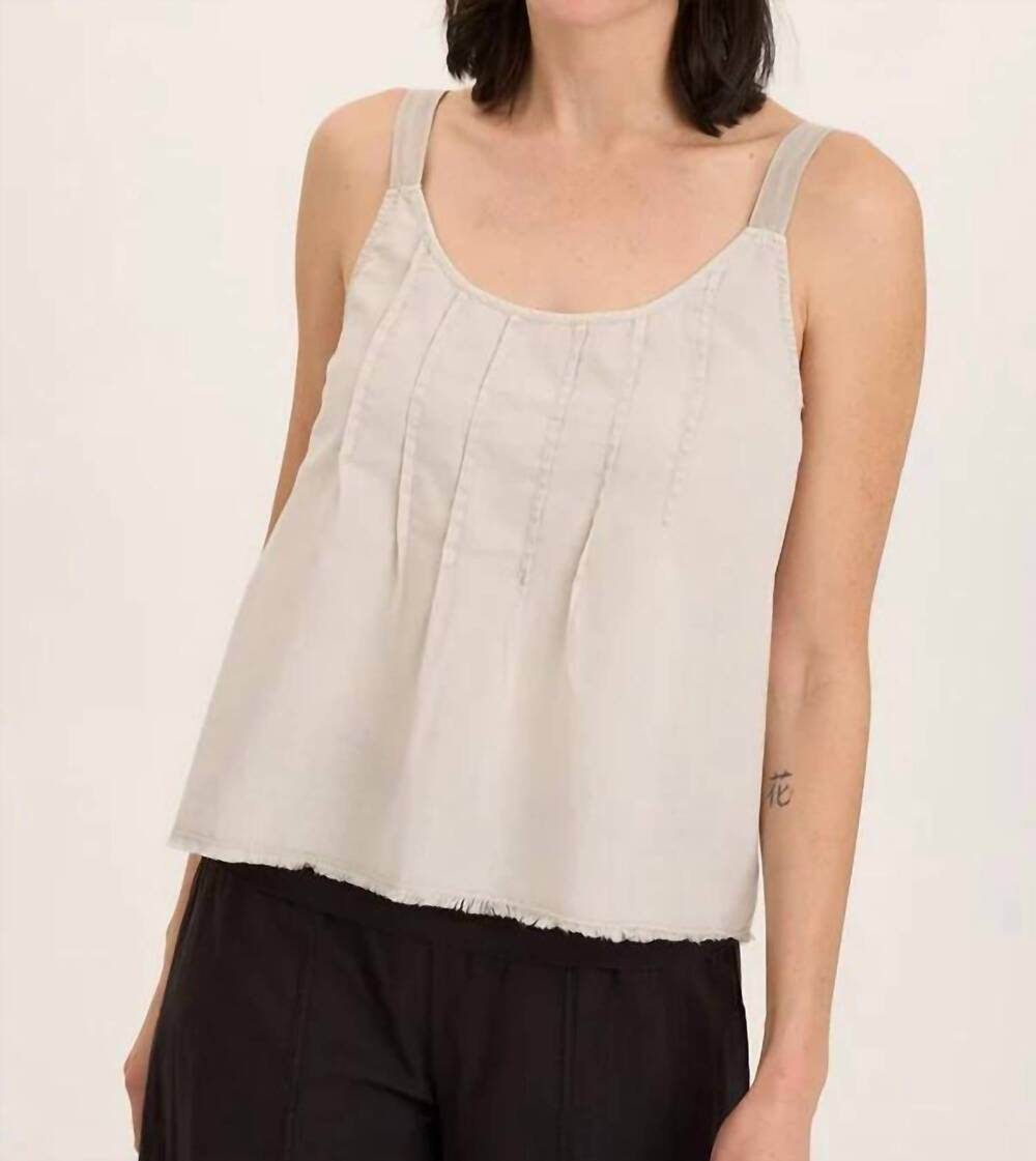 NEW WEARABLES shawnie tank top in ripple pigment